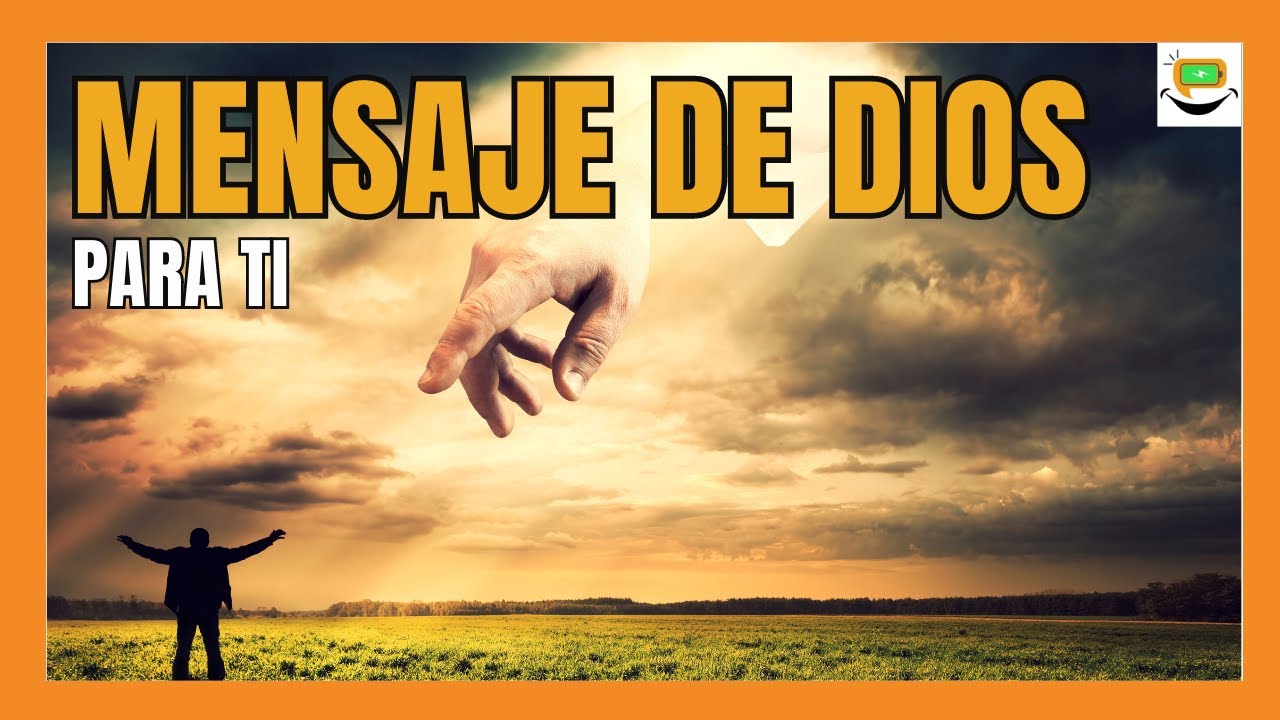 DIOS te dice HOY - Un mensaje ESPECIAL PARA TI ☀️🫴🏼 - YouTube