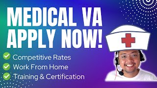 Apply Now as a Medical Virtual Assistant Philippines