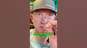 How to repair a broken fishing rod tip! Full video links! #brokenfishingrod #howto #bassfishing