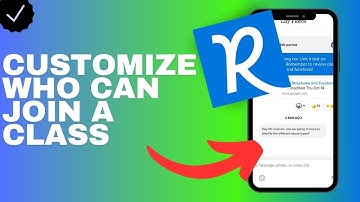How to customize who can join a class in the Remind app?