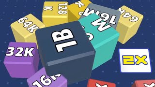 Cube 2048.io Game 🎲 A NEW GAME  🎲 CUBES SNAKE 2048.io Gameplay
