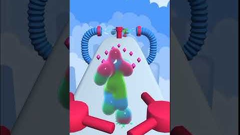 Blob runner 3d #level4 gameplay | all levels gameplay | blob runner 3D | #shorts