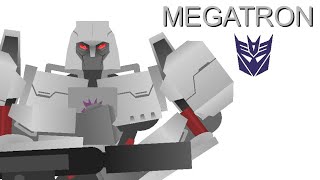 Megatron Test Animation(Stick nodes) series[Transformers] #sticknodes