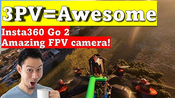 3PV FPV Drone with Insta360 Go 2 Footage | FPV Beginner
