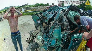 Rijdende bestuurder doodt drie kinderen bij gruwelijk ongeluk