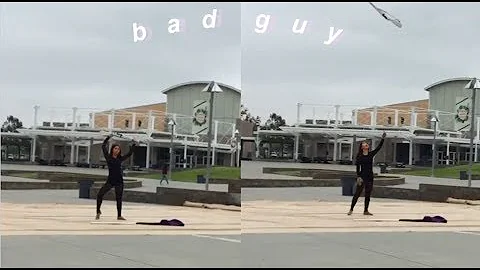 "bad guy" by Billie Eilish Color Guard Solo/Routin...