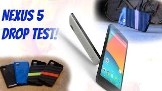 Nexus 5 Drop Test! (Tudia Wav Hybrid Case Demo)