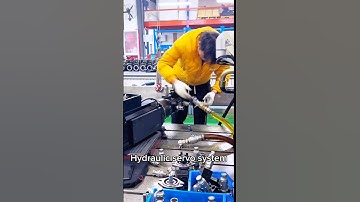 Hydraulic servo integrated can be installed in 1 minute #servo #hydraulic #hydraulicpress #machine