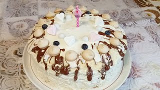 Торт на день рождения Даши с помощью блендера OBERHOF