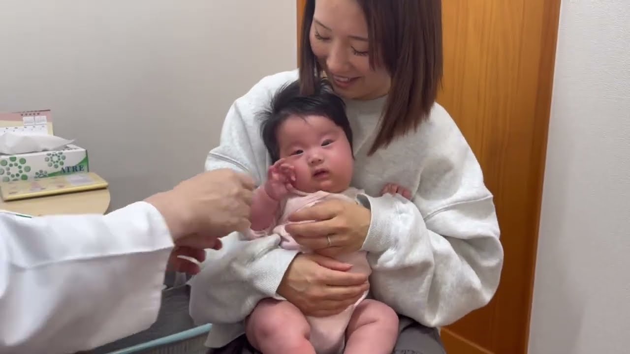 生後3ヶ月検診と予防接種ワクチン