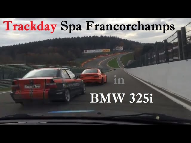 Baptême de Pilotage en BMW 325i - Circuit de Spa-Francorchamps