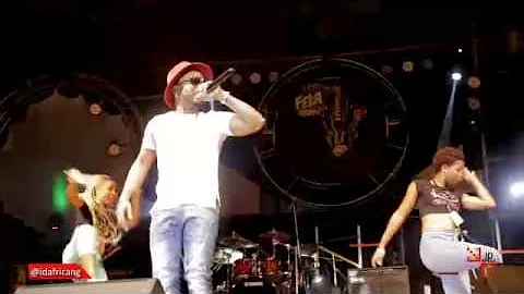 Presh at Felabration 2015 with 7UP