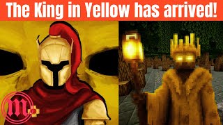 Dont Turn Left Inside The Terrifying King In Yellow Minecraft Mystery
