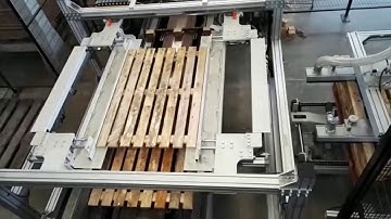 DALSO AUTOMATION: Automatic line for Pallet on nailing line.