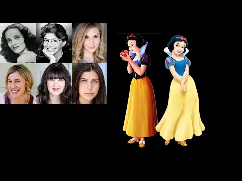 Animated Voice Comparison- Snow White (Snow White)
