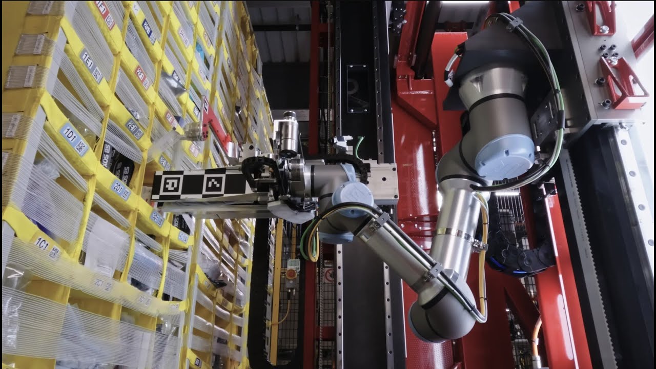Amazon's Newest Warehouse Robots - YouTube