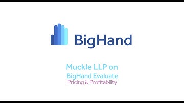 Muckle LLP - BigHand Pricing & Profitability