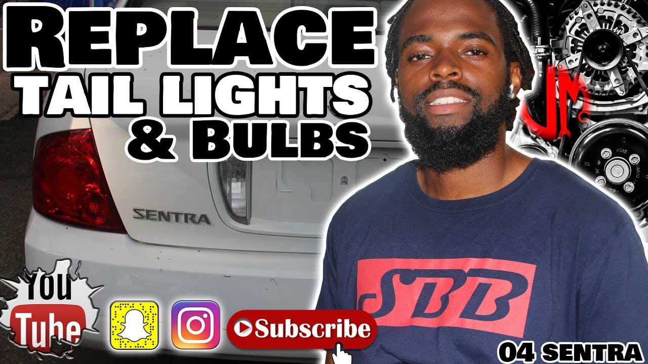 How to Replace Tail Light 04-06 Nissan Sentra - YouTube