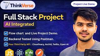 AI Integrated Full Stack Project | 4 Third-Party APIs Integrated | Complete Project Demo