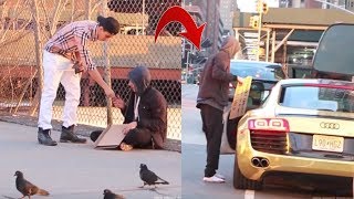 Homeless Man Steals A Car From Billionare