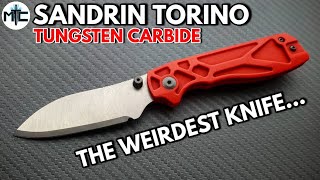 Sandrin Knives Torino Tungsten Carbide Folding Knife - Overview and Review