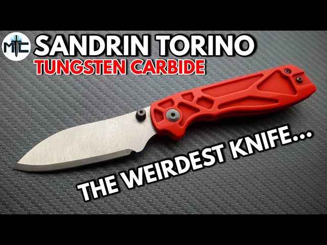 Sandrin Knives TCK 2.0  Black Tungsten Carbide - Blade HQ