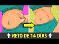 RETO DE 14 DÍAS VIENTRE TONIFICADO: ENTRENAMIENTO ABS PARA SECAR LA GRASA DEL ABDOMEN