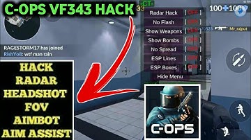 C-OPS 1.1.0F343 MOD HACK | LINK & PROOF | ANDRIOD & IOS