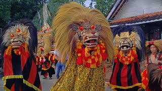 Terbaru !! Arak arakan barongan blora Seni barong Singo Mustiko mudo live nglengkir