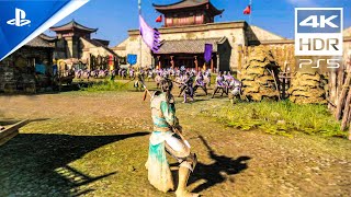 PS5 Gameplay ❯ Dynasty Warriors 9 EMPIRES Gameplay - Officer Zhao Yun ❯ 4K 60fps HDR