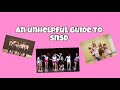 unhelpful guide to snsd (ot9)