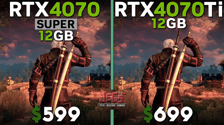 RTX 4070 Super vs RTX 4070 Ti | Pruebas en 15 juegos