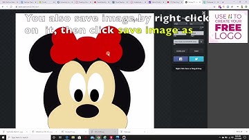 Mickey or Minnie Mouse with Vectr.com