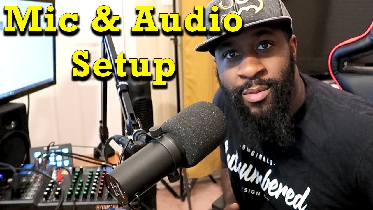 My Setup Mic Audio For Streaming Gaming Vlogging Etc Youtube