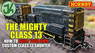 How To Build A BR Class 13 Cow & Calf Diesel Shunter in OO