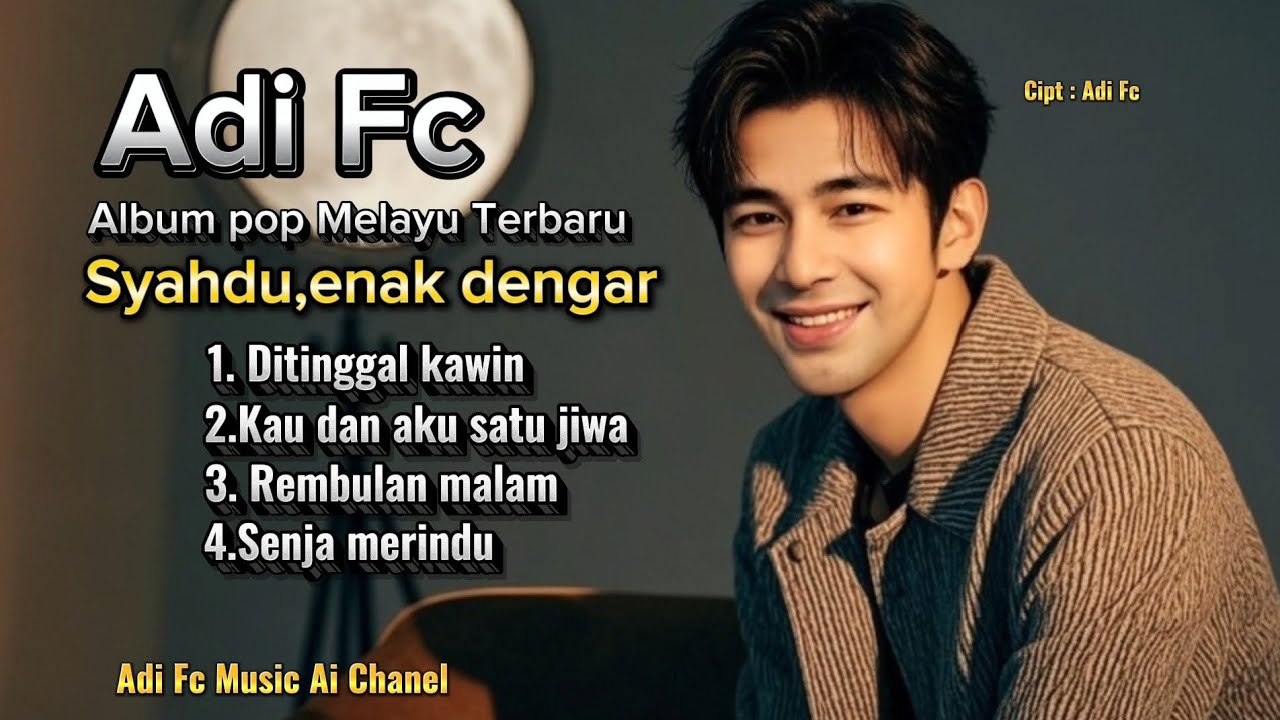 ALBUM POP MELAYU TERBARU,BY ADI FC,SYAHDU ENAK DI DENGAR.