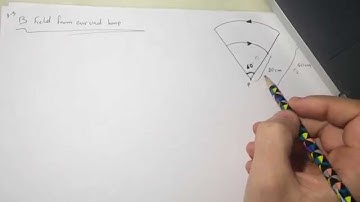 B Field From Curved Loop "SmartPhysics" Solution.