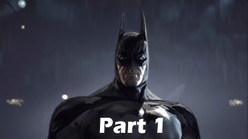 Batman Arkham Asylum Gameplay - Part 1 - Intro