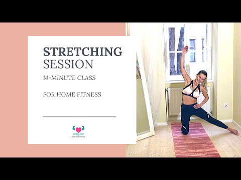 Stretch & Flex  I 14 Minute Class For Home Fitness With Music By 2FitnessLovers