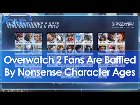 All Overwatch 2 birthdays and ages