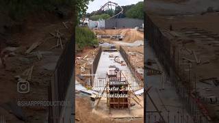 Georgia Surfer 🏄‍♀️ Construction 🚧 Update 3 #georgiasurfer #sixflags