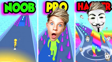 NOOB vs PRO vs HACKER in SIZE UP!! Prezley