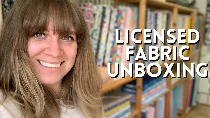 Fabric and Haberdashery Haul Unboxing. Licensed Fabric, Knit Pro and Craft Cotton Co