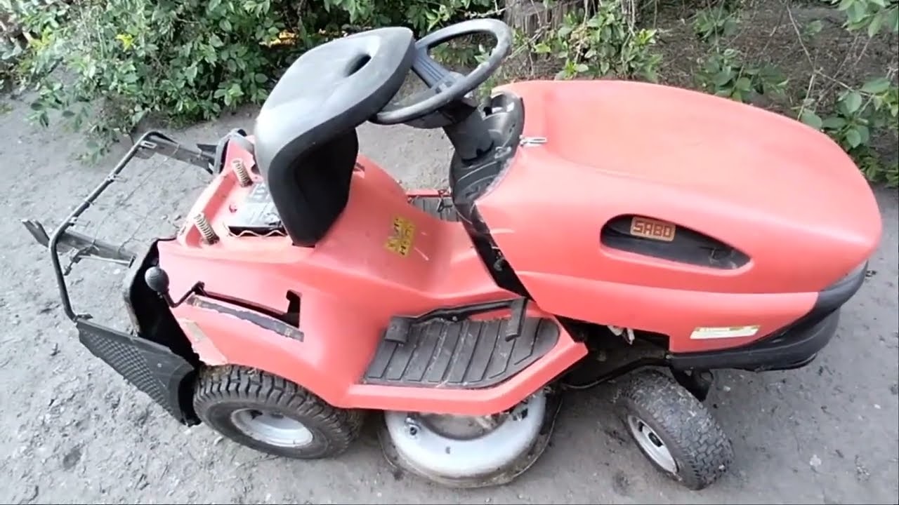 Ciężki rozruch silnika traktorka - kosiarki Briggs & Stratton