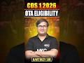 Are You Eligible for CDS 1/2026? | CDS 1 2026 OTA Age Limit 🔥| CDS OTA Eligibility 2026? #cds2026