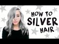 How To: Silver/Grey Hair Tutorial! | by tashaleelyn