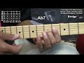 How To Play Marvin Gaye R&B Guitar Chords LET