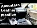 Car cleaning - Alcantara interior - Audi A4 B8