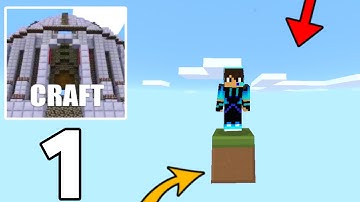 Minicraft One Block Survival Walkthrough Gameplay In 2025 | Minicraft Mizna Survival Series Part 1