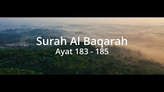 Surah Al baqarah ayat 183-185 | 7x untuk hafalan puasa Ramadhan | AYAT POPULER